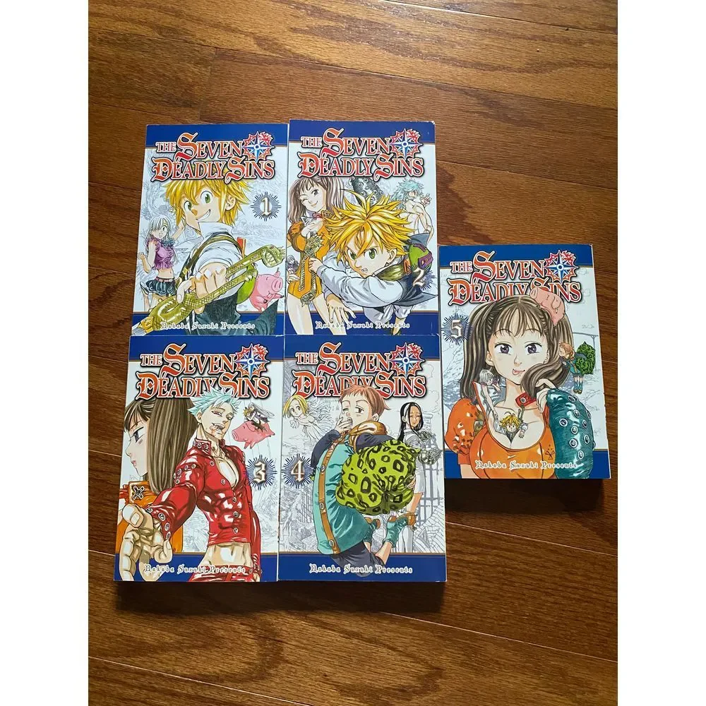The Seven Deadly Sins Manga 1-5‎
